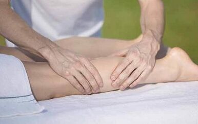 É possível fazer massagem para varizes